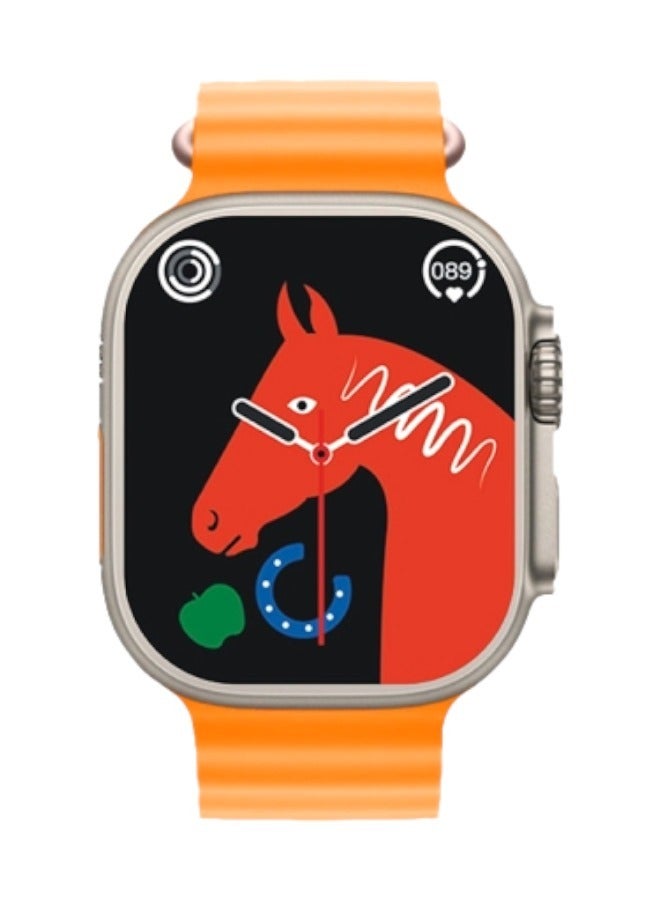 ألترا ساعة ذكية سلسلة 2 ULTRA مقاس 2.01 بوصة بشاشة كاملة تعمل بنظامي Android و IOS سريعة الاستجابة وتدعم نظام تحديد المواقع العالمي (GPS) مع 3 أساور - Image 2