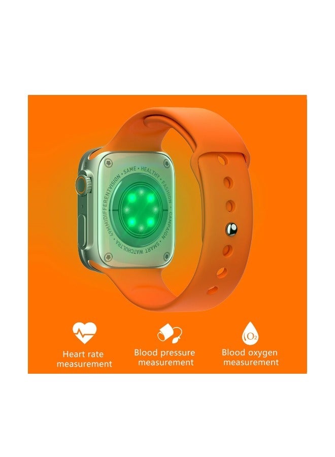 ألترا ساعة ذكية سلسلة 2 ULTRA مقاس 2.01 بوصة بشاشة كاملة تعمل بنظامي Android و IOS سريعة الاستجابة وتدعم نظام تحديد المواقع العالمي (GPS) مع 3 أساور - Image 4