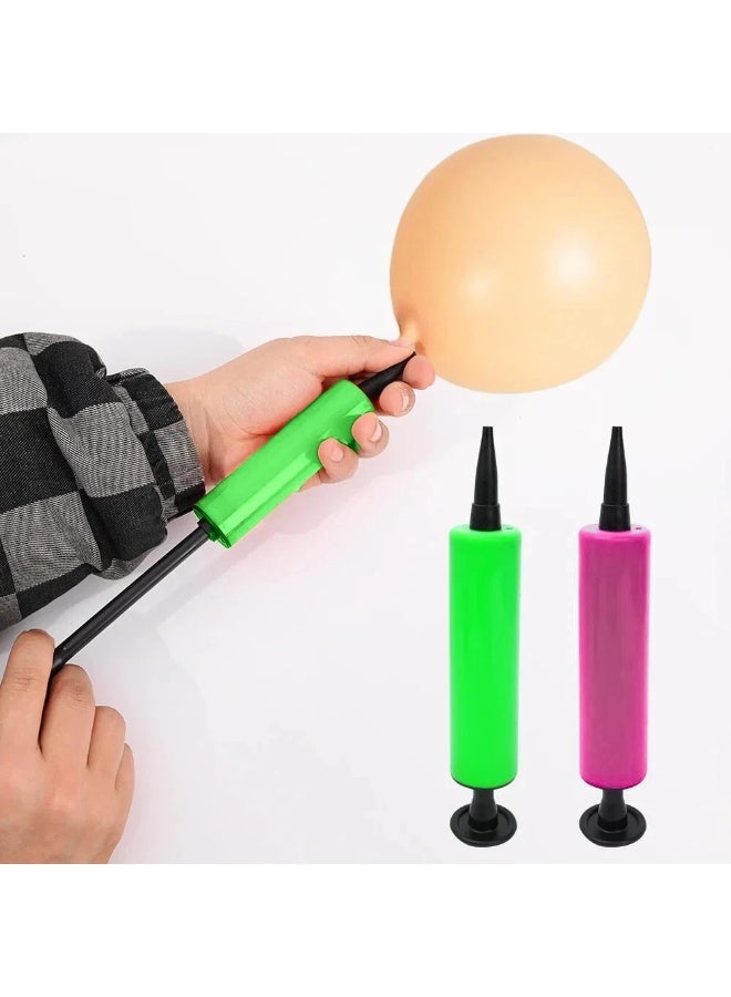 2 PCS Balloon Air Pump, Hand Action Inflator Air Pump for Party Balloon Tool - Image 4