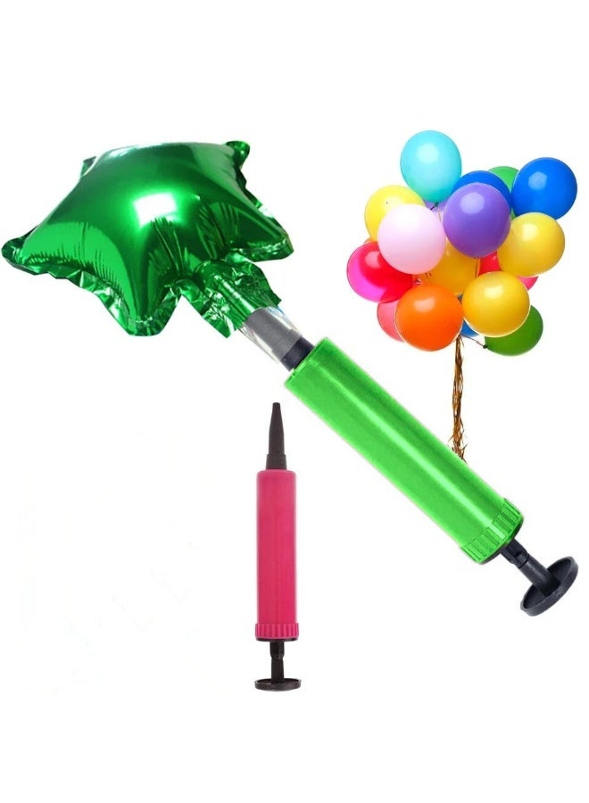 2 PCS Balloon Air Pump, Hand Action Inflator Air Pump for Party Balloon Tool - Image 3