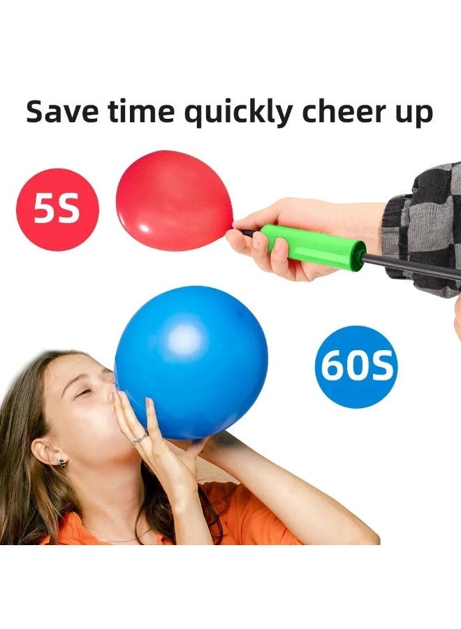 2 PCS Balloon Air Pump, Hand Action Inflator Air Pump for Party Balloon Tool - Image 2