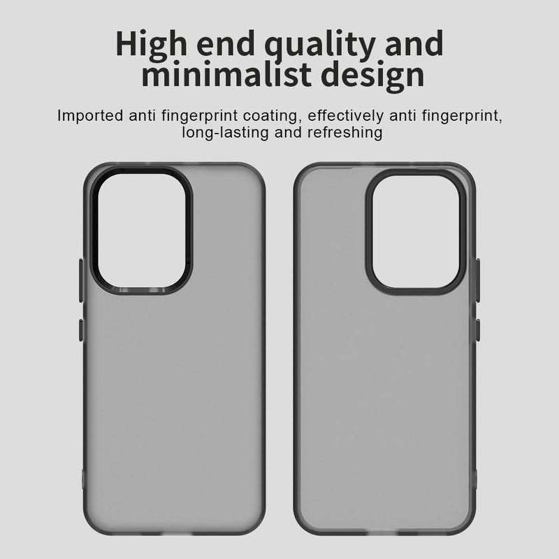 erorex For Honor 400 Global 156.5mm Candy PC Hybrid TPU Shockproof Phone Case(Black) - Image 3