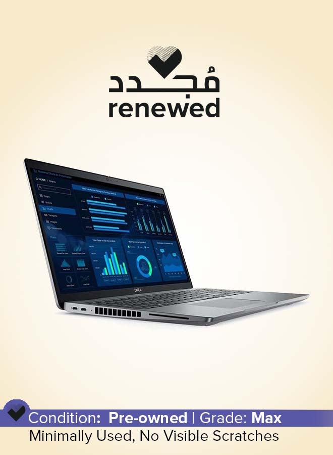 DELL Renewed - Precision 3000 3581 Mobile Workstation Laptop With 15.6-Inch Display,Core i7-13700H/12th Gen/14-Core/16GB RAM/512GB SSD/Intel Iris XE Graphics/Windows 11 Pro English/Arabic Titan Grey - Image 1