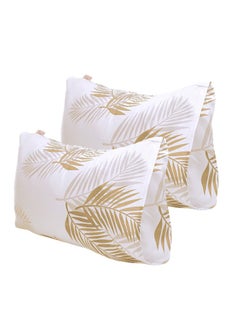 snooze Flat Bed Sheet set 3pcs, 220*235 cm+ Free 2 Pillowcases, Moca Tropical design  - Image 2