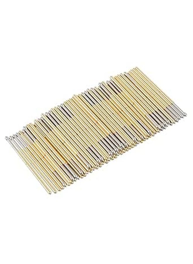 100Pcs P100 E2 Spring Test Probe Pogo Pins 3A Current 1 5mm Cone Head For PCB Testing - Image 1