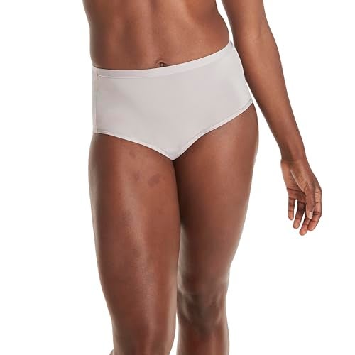 Hanes Women's Fresh & Dry Light Period Underwear, 3-Pk Brief - Image 2