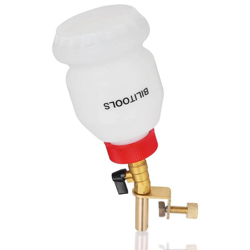 BILITOOLS 1L Brake Fluid Refilling Bottle Master Brake Cylinder Bleeder Dispensing Automotive Tool Universal Fit Easy Operation for Cars Motorcycles ABS Systems - Image 2