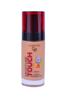 Golden Rose GR MOISTURE TOUCH LIQUID FOUNDATION SPF 20 NO: 105  - Image 1