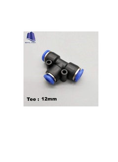 Generic PU Pipe & Fittings Polyurethane | Pneumatic Pipe Push in to Connect Fittings (Tee - Pack of 5, 12mm)  - Image 3