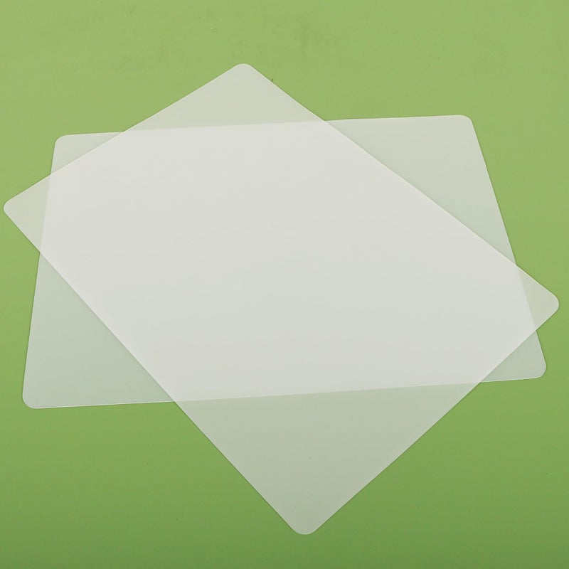 Janeart Clear Silicone Mat For Kitchen Counter  10.24 X 14.2 (1Mm) Non-Slip Countertop Protector Liner  Small Non-Stick Baking Mat  Heat Resistant Placemat For Pastry  Translucent(2/Pack) - Image 1