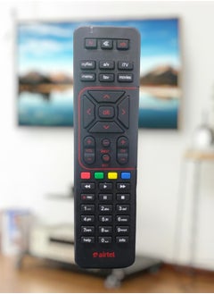 Remote for Airtel Digital Set Top Box with Recording Feature, Airtel DTH Remote (Pairing Required with TV Remote)