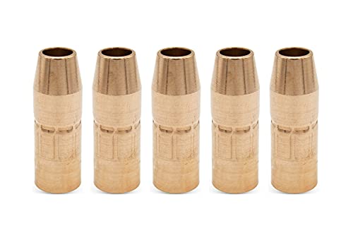USWELDWIRE Nozzle For NS-M1200C 1/2" AccuLock MDX Fits Miller MDX-100 Mig Gun (5-PK) - Image 2
