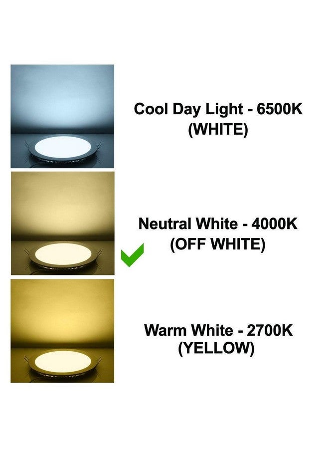 wipro Polycarbonate Garnet 20W Square Led Wave Infinity Panel|Neutral White Light (4000K)|Rimless with Ultra-Slim Design|Recessed Down Light for False Ceiling|Cutout-205X205Mm|Pack of 1 - Image 5