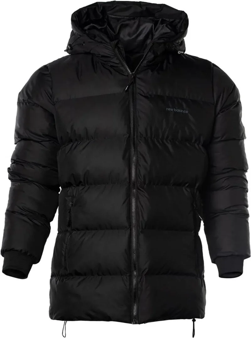 New Balance MPJ3122 Bk Puffer Jacket Men's Puffer Jacket Black V6