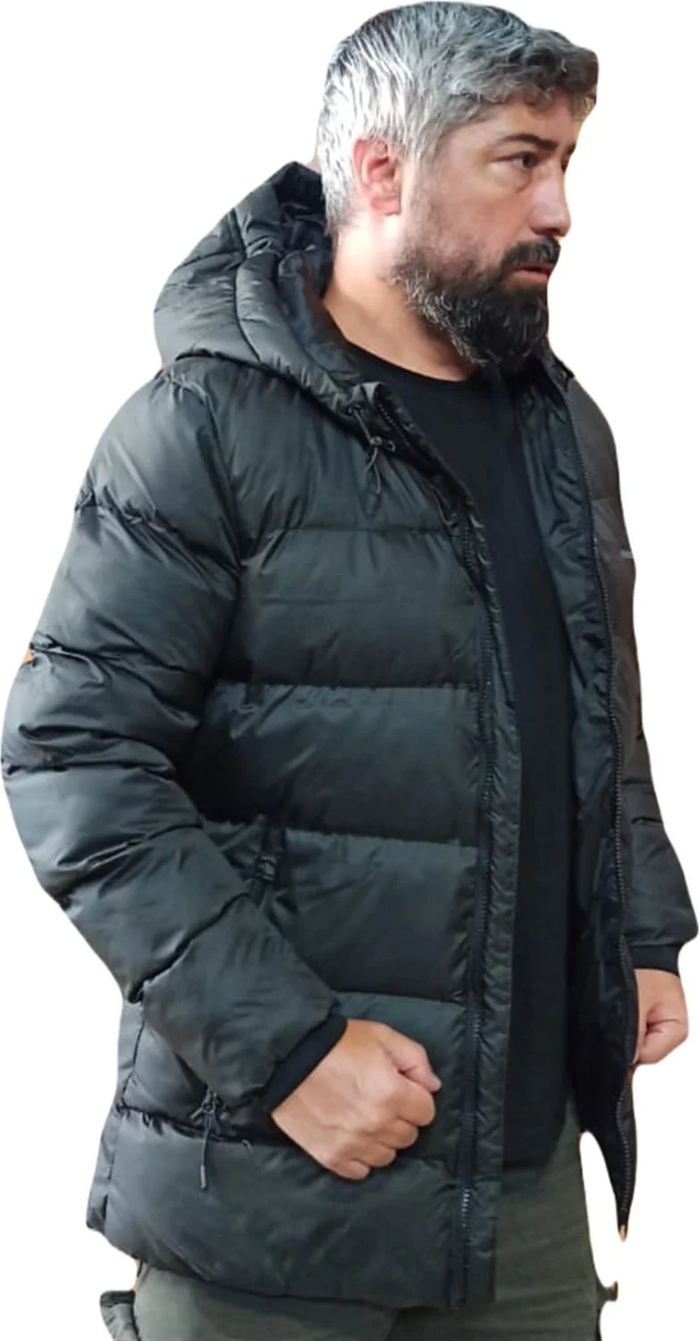 New Balance MPJ3122 Bk Puffer Jacket Men's Puffer Jacket Black V6
