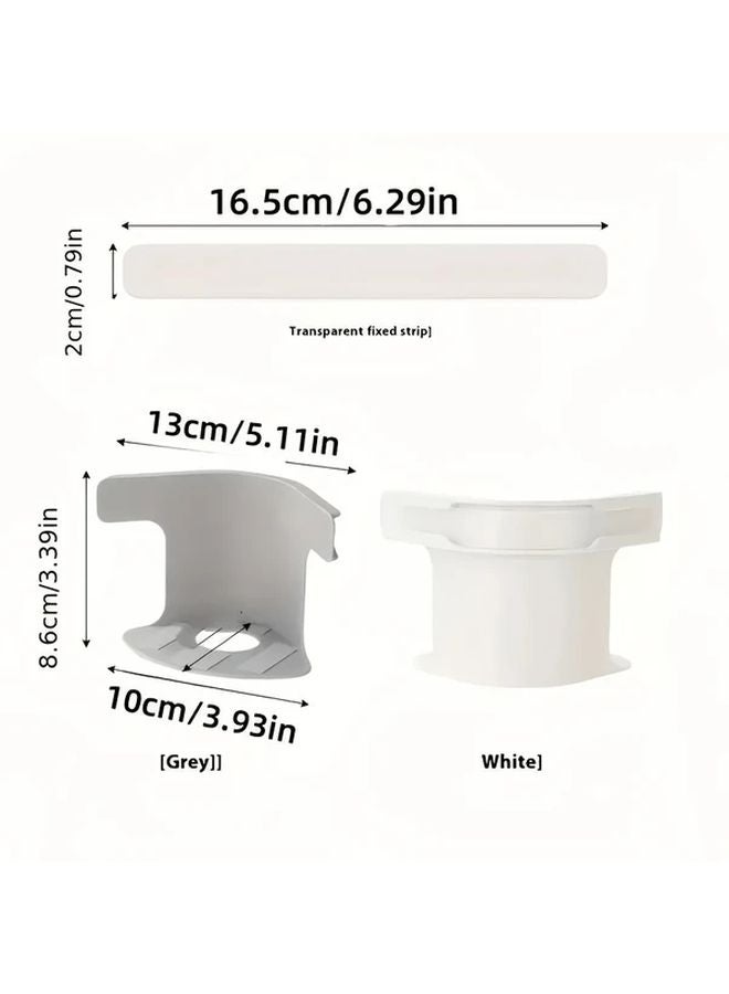 Grey Heavy Duty Anti Slip Bed Sheet Support Clips Durable Polypropylene Material - Image 4