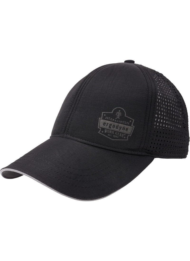 Ergodyne Ergodyne Standard Performance Cooling Baseball Hat Black  - Image 1