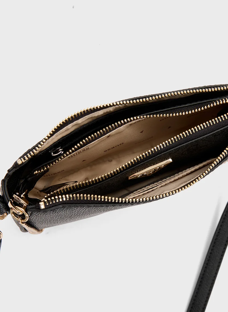 جس Noelle Dbl Pouch Crossbody