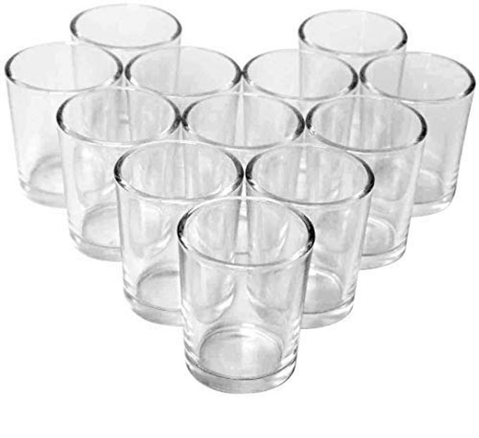 ELEGANCE IN A DOZEN SET OF 12 VOTIVETEALIGHT HOLDERS ASSORTED DESIGNS FOR STYLISH HOME DECOR AND ENTERTAINING PREMIUM GLASS CANDLE HOLDERS FOR WARM ILLUMINATION AND EVENTS