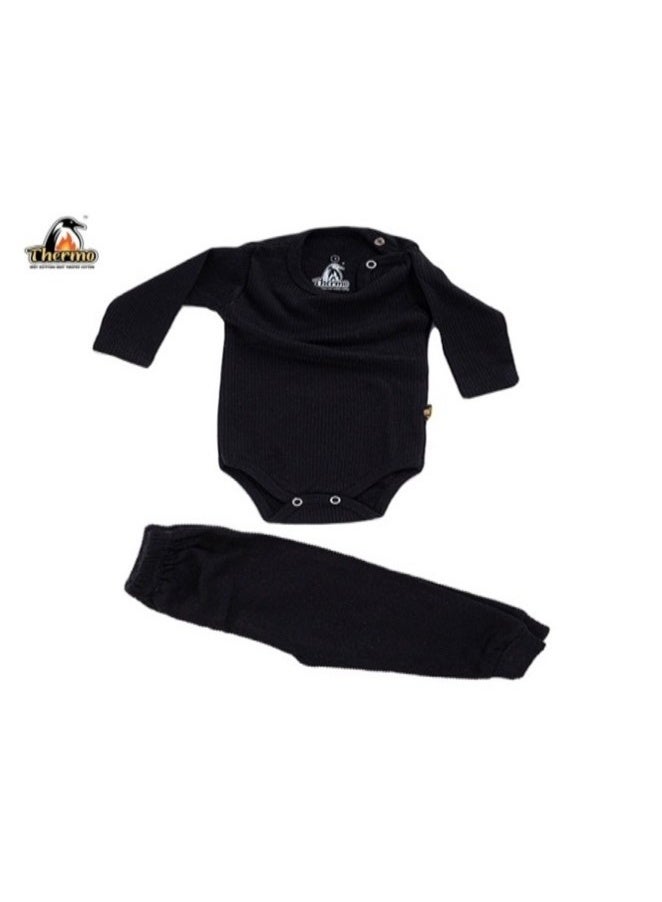 Thermo Baby Unisex thermal Bodysuit Pack of 2