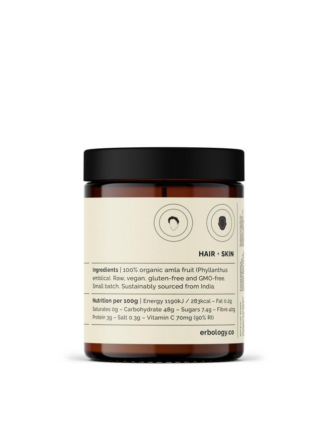 Erbology Organic Amla Powder 3.2 oz - 45 Servings - Indian Gooseberry - Skin and Hair Regeneration - Rich in Vitamin C - Sustainably Sourced Straight from Farm in India - Small Batch - GMO-Free - Image 5