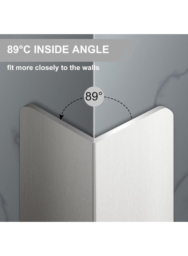 AGHITG Wall Corner Protector, Adhesive Stainless Steel Wall Corner Guard - Image 2