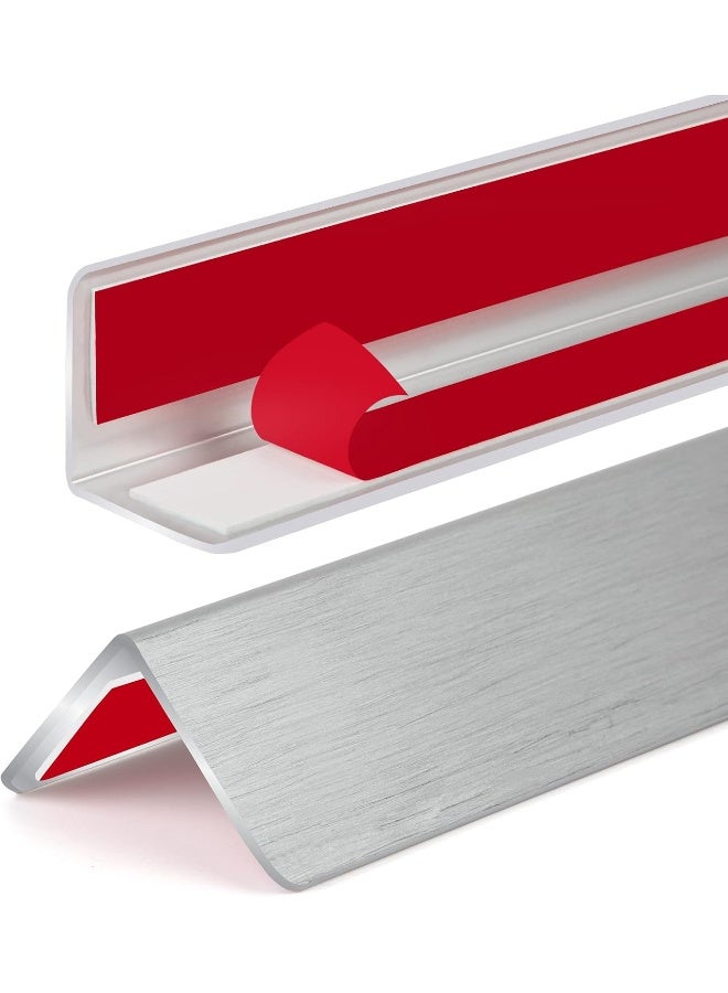 AGHITG Wall Corner Protector, Adhesive Stainless Steel Wall Corner Guard - Image 1