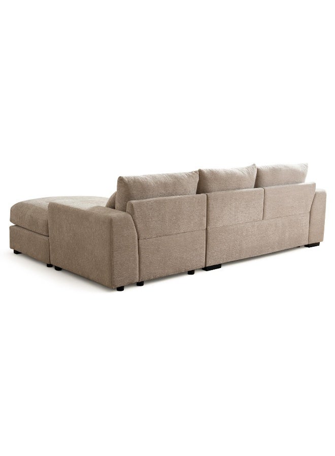 Pan Home Ryano Corner Sofa Set - Beige  - Image 2