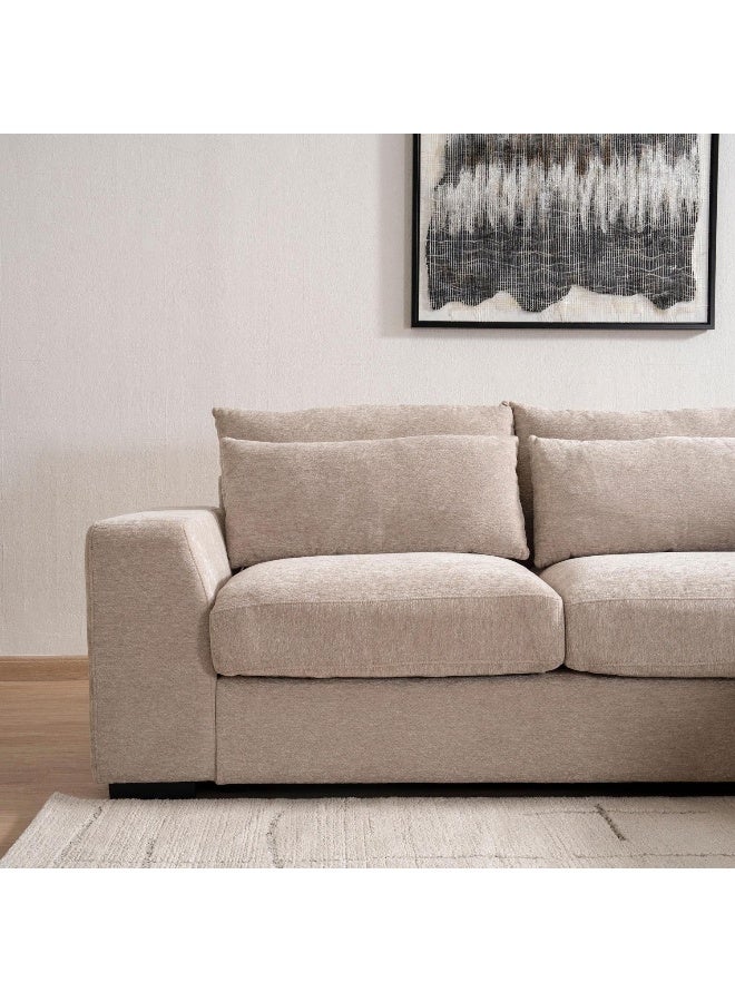 Pan Home Ryano Corner Sofa Set - Beige  - Image 4