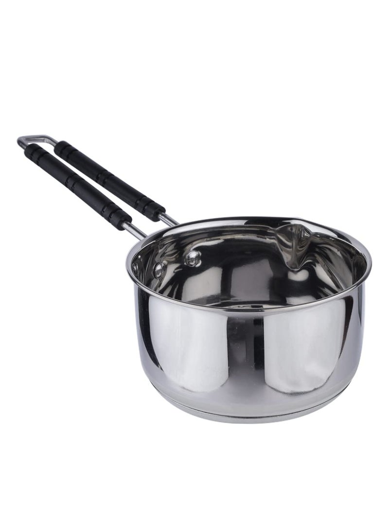 Neelam  Stainless Steel Saucepan, 2 litres, Silver - Image 3