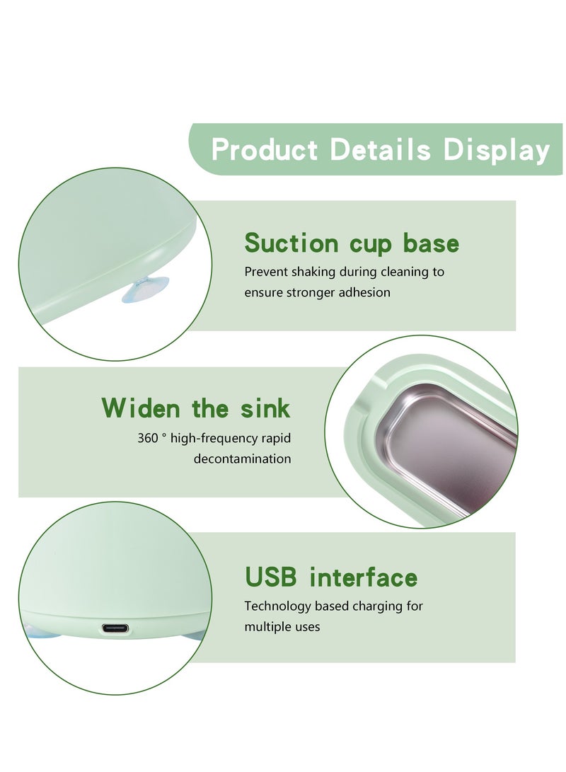 Generic 500 ml Ultrasonic Cleaner, 45 kHz Ultrasonic Cleaning Device Glasses, Professional Ultrasonic Cleaning Device with 3 Time Modes for Cleaning Glasses, Jewellery, Watches, Dentures, Coins  - Image 4