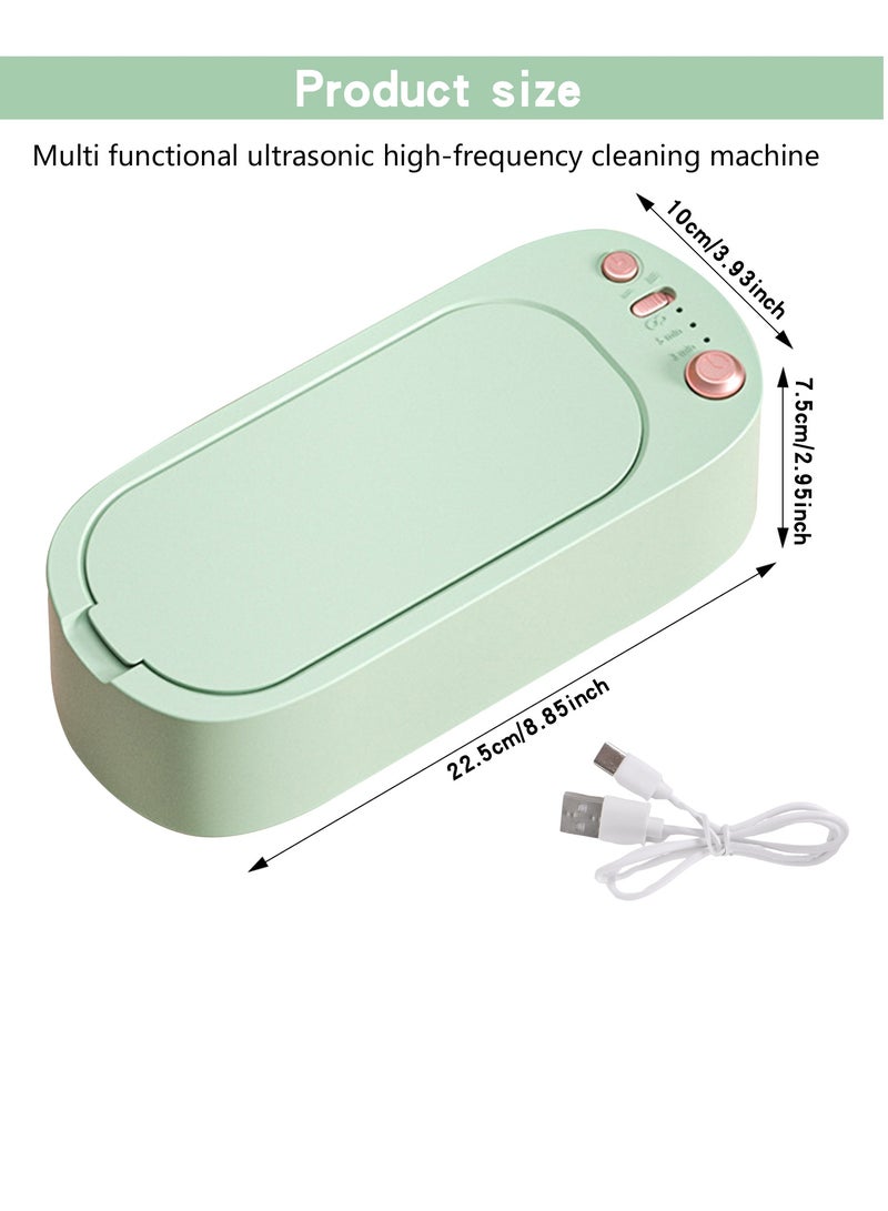 Generic 500 ml Ultrasonic Cleaner, 45 kHz Ultrasonic Cleaning Device Glasses, Professional Ultrasonic Cleaning Device with 3 Time Modes for Cleaning Glasses, Jewellery, Watches, Dentures, Coins  - Image 3