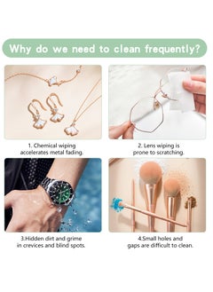 Generic 500 ml Ultrasonic Cleaner, 45 kHz Ultrasonic Cleaning Device Glasses, Professional Ultrasonic Cleaning Device with 3 Time Modes for Cleaning Glasses, Jewellery, Watches, Dentures, Coins  - Image 5