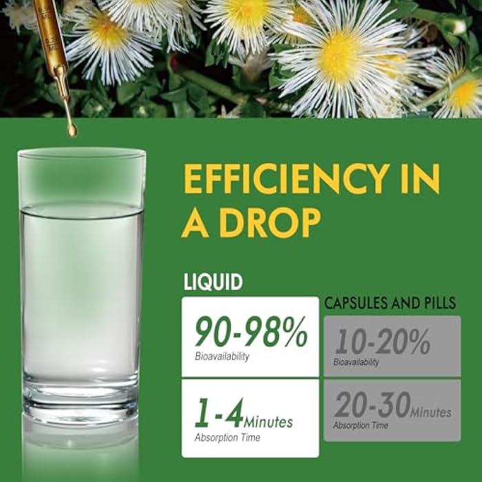 FIOLIVAD قطرات سائل مستخلص كانا، صبغة كانا لدعم الاسترخاء، دعم الطاقة والتركيز، مكملات عشبية طبيعية مع بلسم الليمون، ريحان مقدس، أشواغاندا. 2 أونصة - Image 5