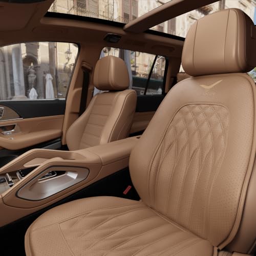 Laxon Air Massage Vehicle Seat | Car Seat Cover, Leather Cushions for Driving, Slim Comfy Design (Black) - Image 4