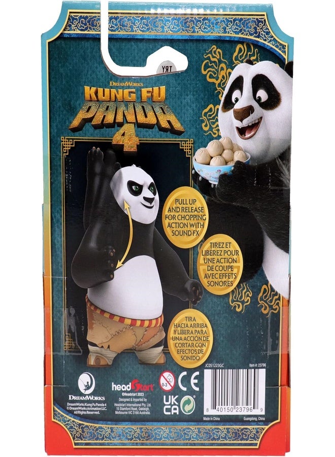 Kung Fu Panda KUNGFU PANDA - 4 CHOPPING PO 6" B/O - Image 3