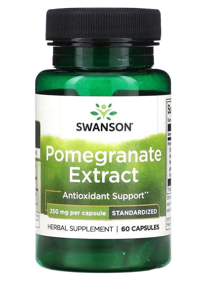 SWANSON Pomegranate Extract 250 mg 60 Capsules
