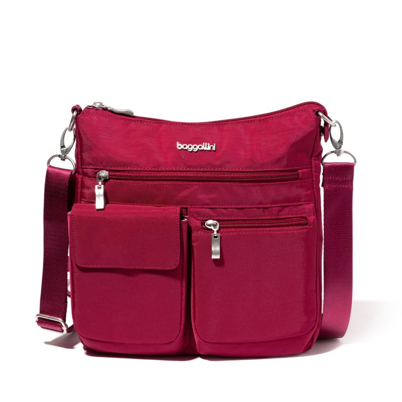 Baggallini Modern Everywhere Slim Crossbody - Water-resistant Crossbody Bag for Women - Easy-Access Phone Pocket - Image 5