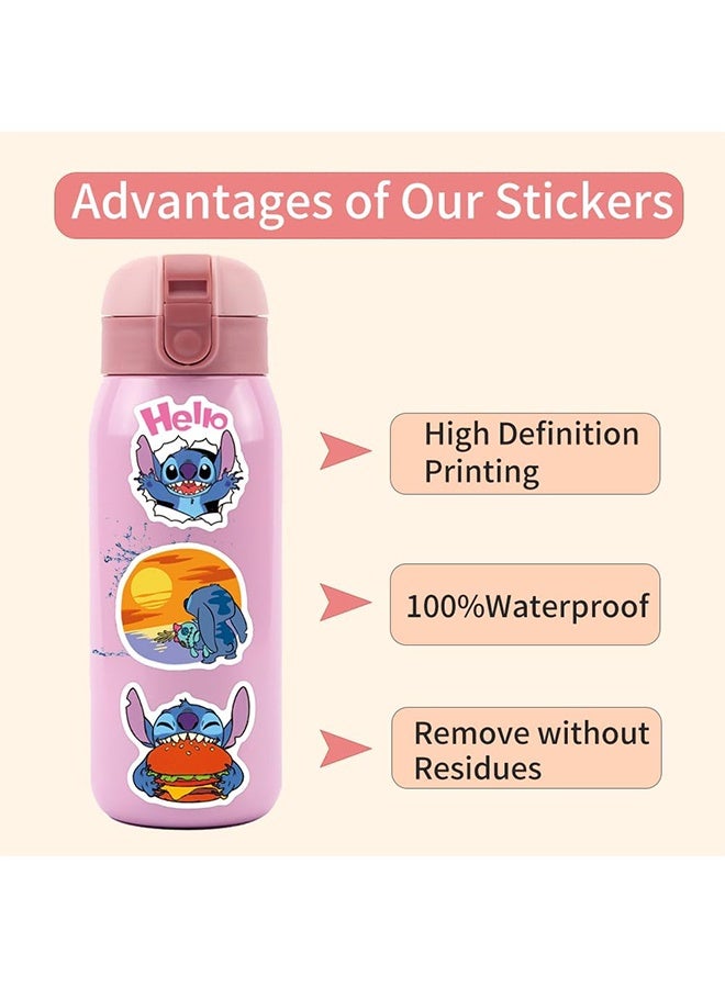 واي جيه 50PCS الملصقات حزمة، الكرتون الفينيل الماء الملصق لزجاجة الماء، الكمبيوتر المحمول، الكمبيوتر الشخصي، حقيبة، السيارة، دفتر الملاحظات، لوحة التزلج، مجلة، الملصقات الجمالية كهدايا للأطفال، المراهقين - Image 2