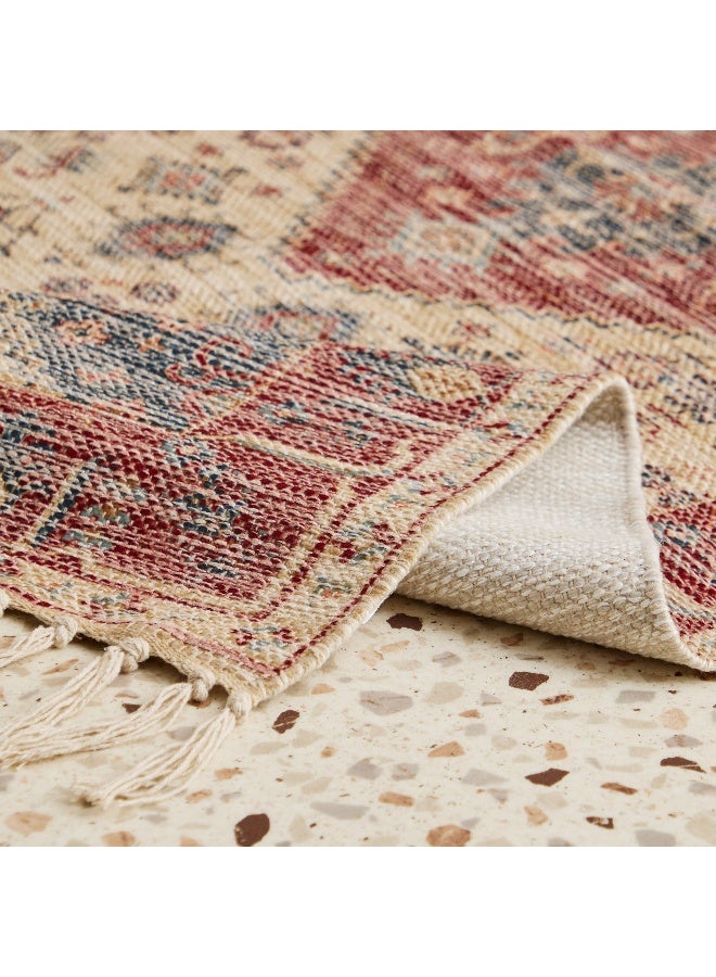 Home Box Glimmer Vega Handmade Printed Dhurrie - 80x150 cm - Image 4