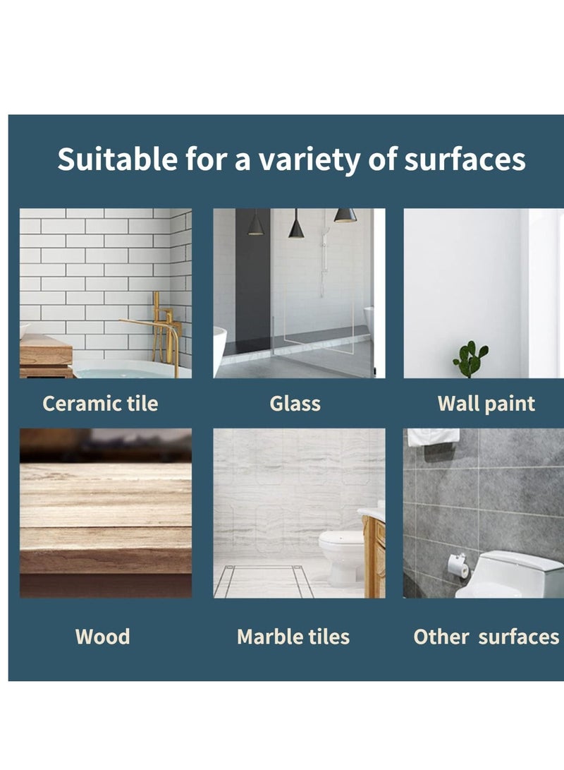 Wall Mounted Storage Box, Pink Remote Control Storage Box, Wall Mounted Remote Control Storage Box with 2 Hooks for Remote Control, Cell Phone, Headphones White - Image 5