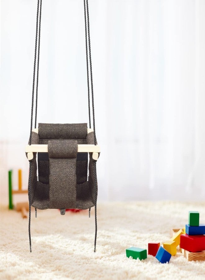 BOFFLE أرجوحة بوفل للأطفال / أرجوحة للأطفال / أرجوحة أطفال / أرجوحة أطفال داخلية / خارجية / أرجوحة أطفال / أرجوحة حديقة للأطفال / أرجوحة معلقة للأطفال / سرير أطفال / أطفال رضع من 6 إلى 36 شهرًا - Image 1