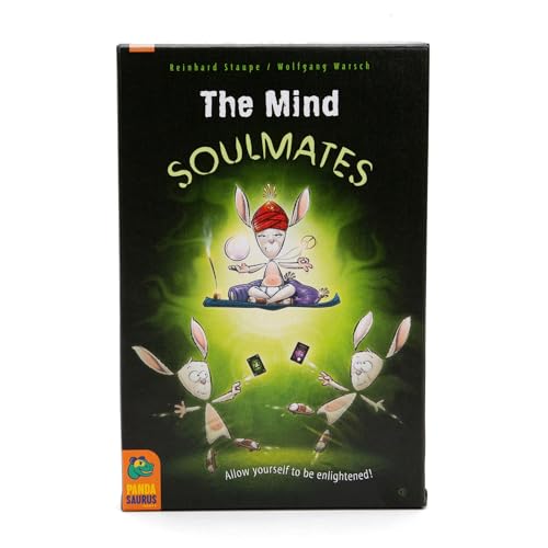 Pandasaurus Games The Mind Soulmates Card Game Cooperative Team Play with Seer Role Silent Communication Hidden Clues Family Fun for Kids Adults Ages 8 25 Players 20 Minute Playtime - Image 1
