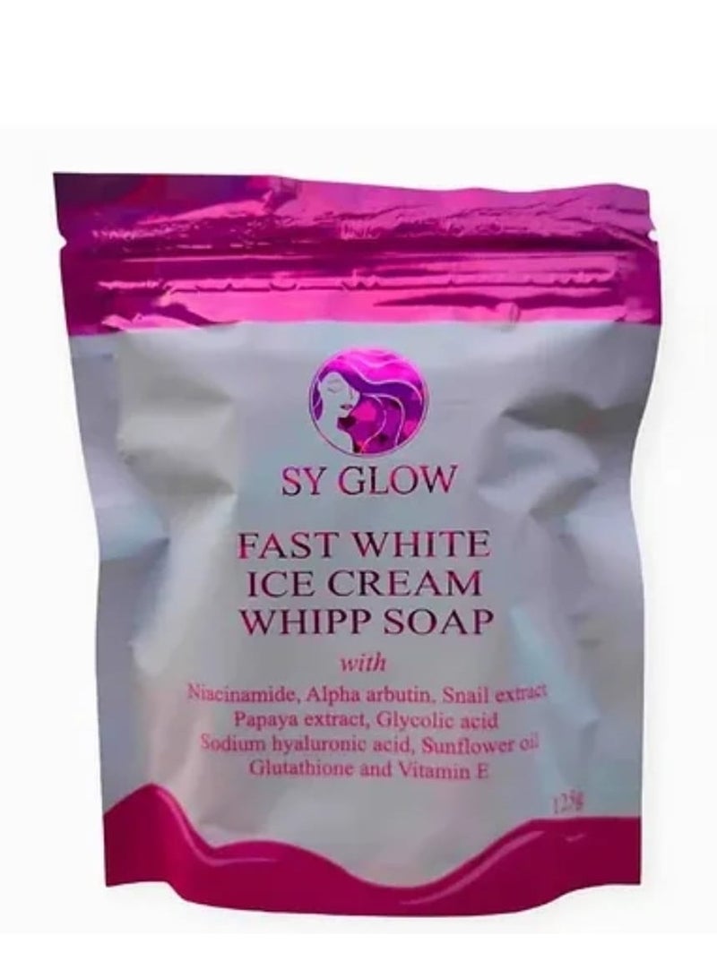 SY GLOW Ice Cream Quick Whitening Soap
