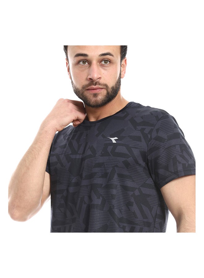 DIADORA Sports Printed T-Shirt - Image 4