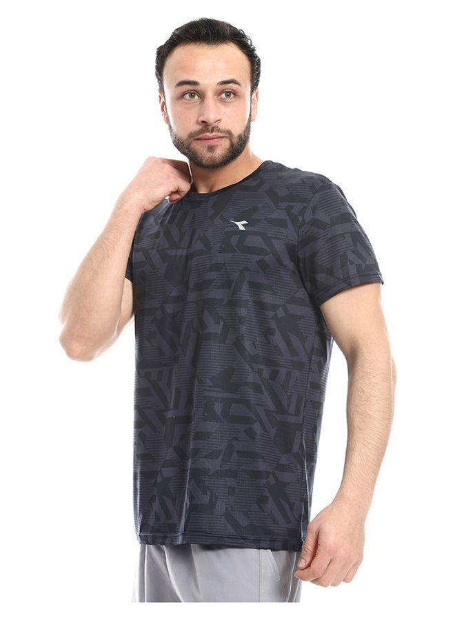 DIADORA Sports Printed T-Shirt - Image 2