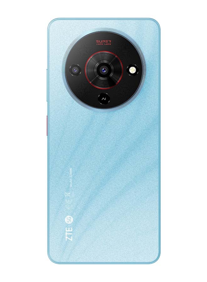 ZTE Blade A76 Dual SIM Glacial Blue 12GB RAM 128GB 5G with Charger - International Version - Image 2
