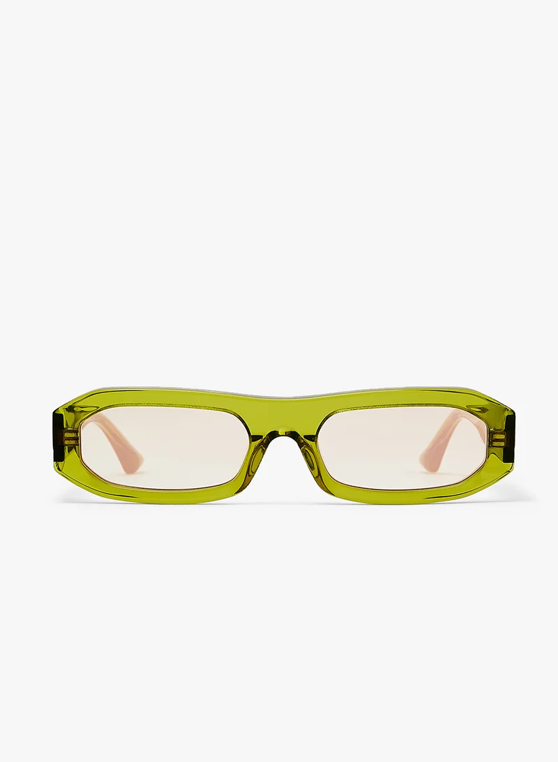 KAREN WAZEN Hazel Rectangle Sunglasses