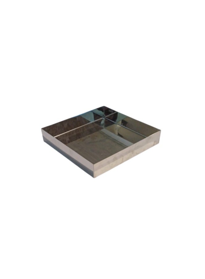 Oven Pan Square Straight Edge Pan 35x35cm x H6cm – SS, Heady Duty