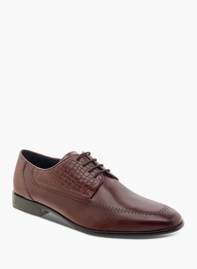 DUCHINI Men's Lace-Up Derby Shoes